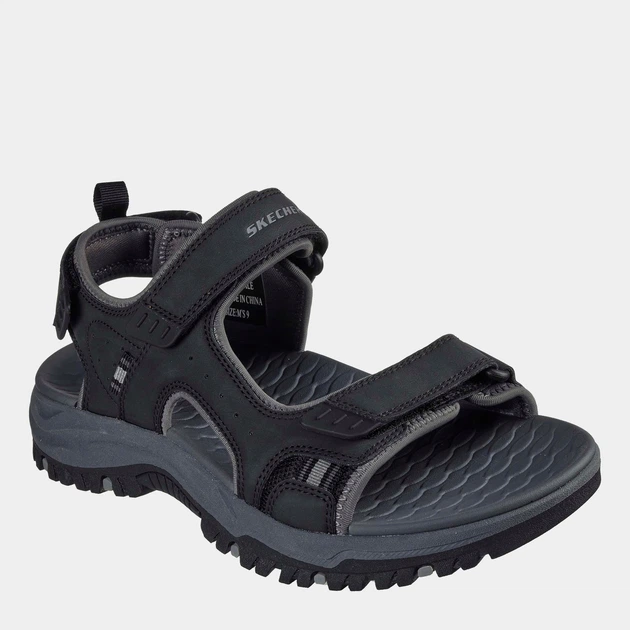 Мужские сандалии Skechers 205139 BLK 46 (12US) 30 см Черные (197976041929) - Фото 2 Мужские сандалии Skechers 205139 BLK 46 (12US) 30 см Черные (197976041929) - изображение 2