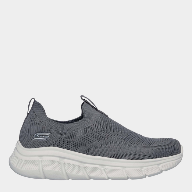 Мужские слипоны Skechers 118107 DKGY 46 (12US) 30 см Серые (198376534288) 