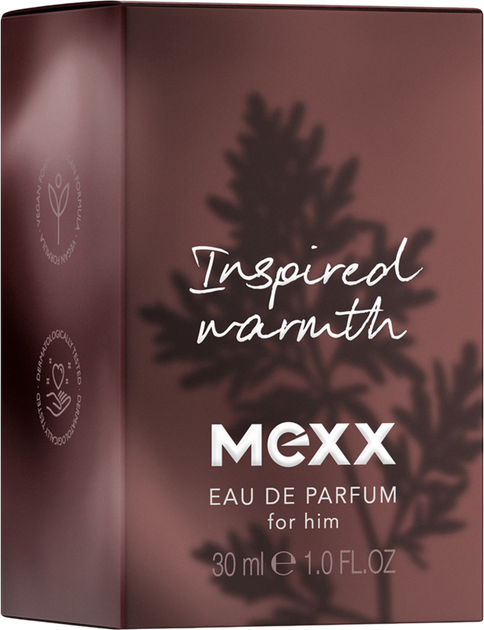 Парфумована вода для чоловіків Mexx Inspired Warmth 30 мл (3616304940729) - зображення 3