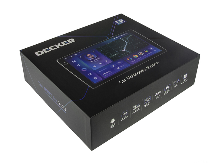 Автомагнитола Decker TS10-003 4x64 2k - изображение 2