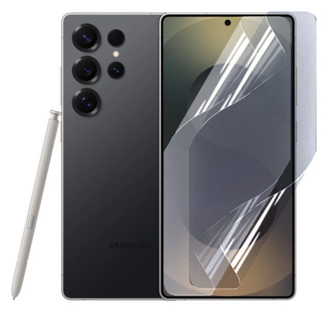 Противоударная гидрогелевая пленка Hydrogel Film для Samsung Galaxy S25 Ultra, Transparent - Фото 1 Противоударная гидрогелевая пленка Hydrogel Film для Samsung Galaxy S25 Ultra, Transparent - изображение 1