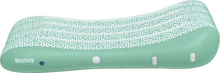 Dmuchany materac Bestway do pływania z daszkiem Comfy Chill 178 x 102 cm 35837 (6941607352052) - obraz 4