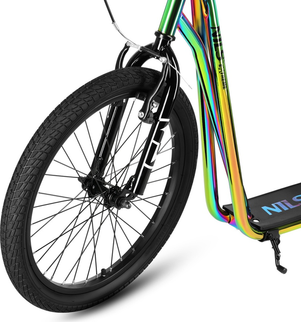 Hulajnoga dziecięca Nils Extreme miejska WH10212 Rainbow (5907695598193) - obraz 3