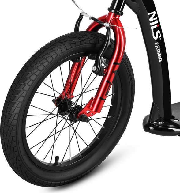 Hulajnoga Nils Extreme miejska WH10612 Czarna (5907695598216) - obraz 3