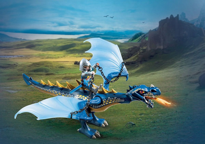 Zestaw zabawek dla dzieci Playmobil Novelmore Waleczny smok 71644 (4008789716446) - obraz 4