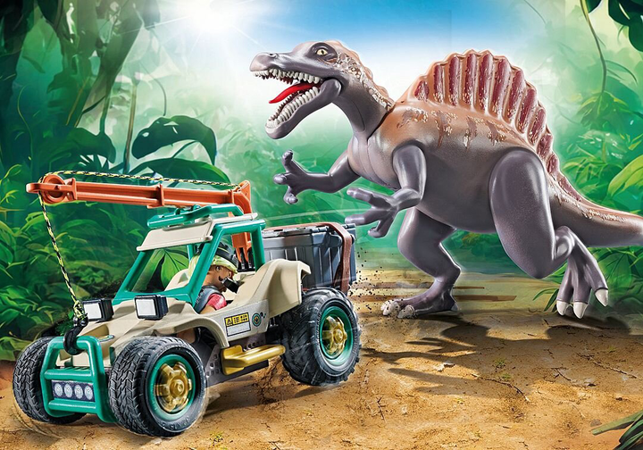 Zestaw zabawek dla dzieci Playmobil Dinos Atak Spinozaurów 71820 (4008789718204) - obraz 4