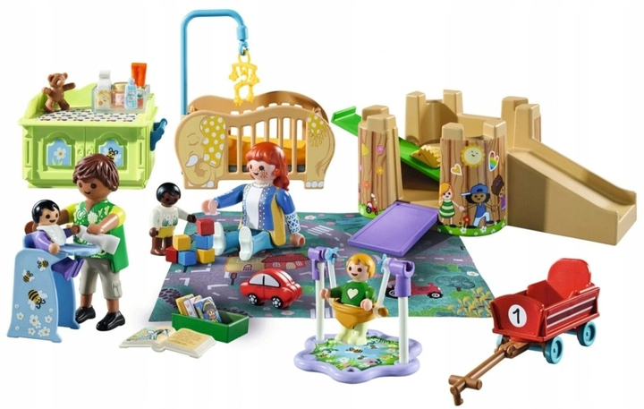 Набір дитячих іграшок Playmobil My Life Група малюків 71649 (4008789716491) - зображення 2