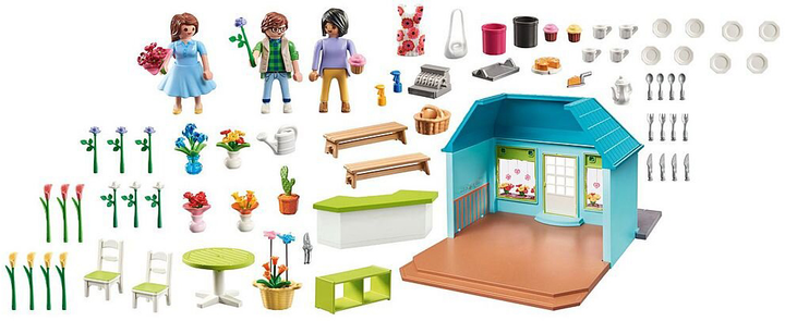 Zestaw zabawek dla dzieci Playmobil Kwiaciarnia 71807 (4008789718075) - obraz 3