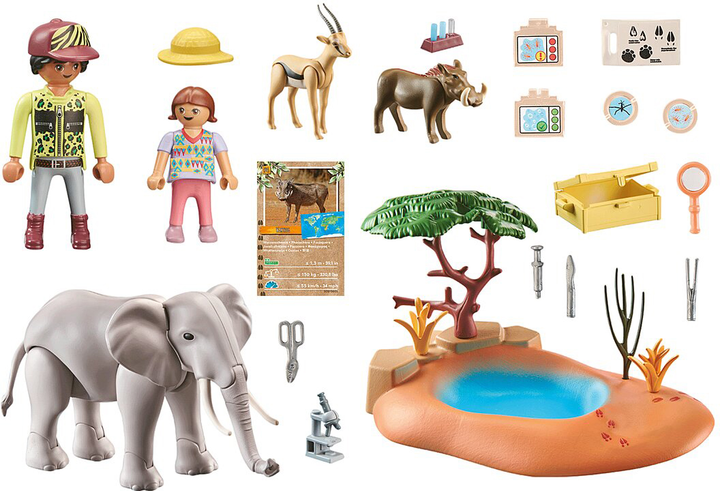 Zestaw zabawek dla dzieci Playmobil WIiltopia Wycieczka do wodopoju 71294 (4008789712943) - obraz 3