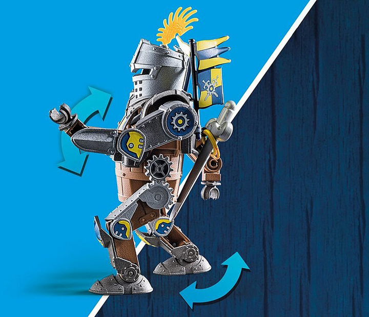 Zestaw zabawek dla dzieci Playmobil Novelmore Robot bojowy 71300 (4008789713001) - obraz 4