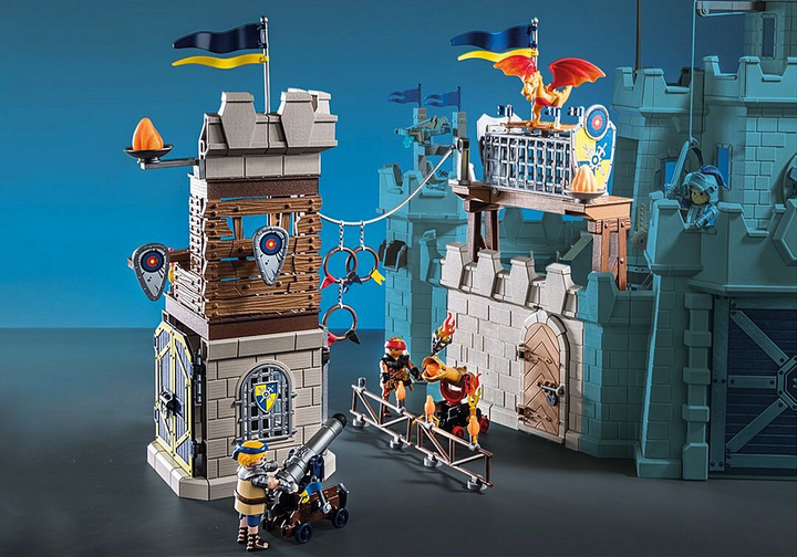 Дитячий ігровий набір Playmobil Novelmore проти Burnham Raiders Turn Square 71298 (4008789712981) - зображення 5