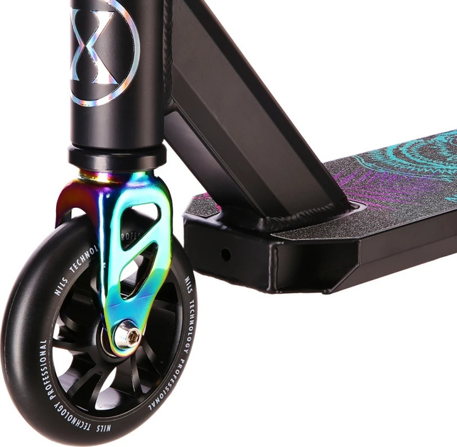 Самокат дитячий Nils Extreme для трюків Neo HS002 Чорний (5907695545432) - зображення 4
