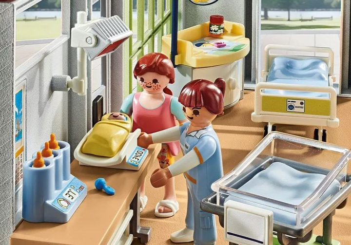 Іграшковий набір Playmobil Action Heroes Пологове відділення 71616 (4008789716163) - зображення 3