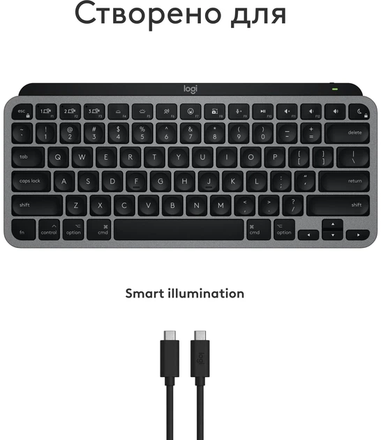Клавиатура беспроводная Logitech MX Keys Mini для MAC