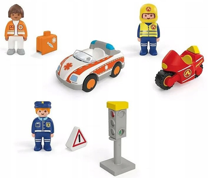 Ігровий набір Playmobil Junior Герої кожного дня 71692 (4008789716927) - зображення 4