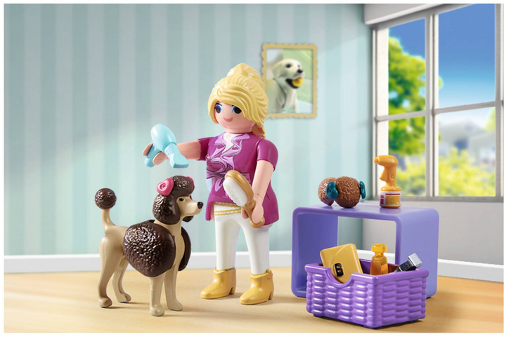 Ігровий набір Playmobil My Life Грумінг дитячої собаки 71747 (4008789717474) - зображення 3