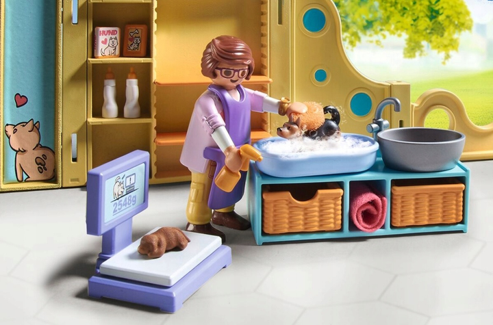 Zestaw zabawek dla dzieci Playmobil My Life Dom dla szczeniaków 71743 (4008789717436) - obraz 5