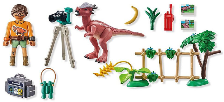 Дитячий ігровий набір Playmobil Dinos Observation Stygimoloch 71822 (4008789718228) - зображення 3