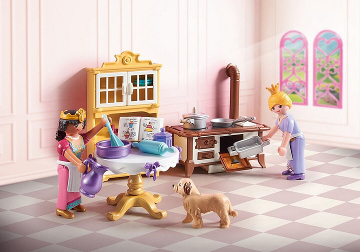 Дитячий ігровий набір Playmobil Princess Magic Королівська кухня 71848 (4008789718488) - зображення 4