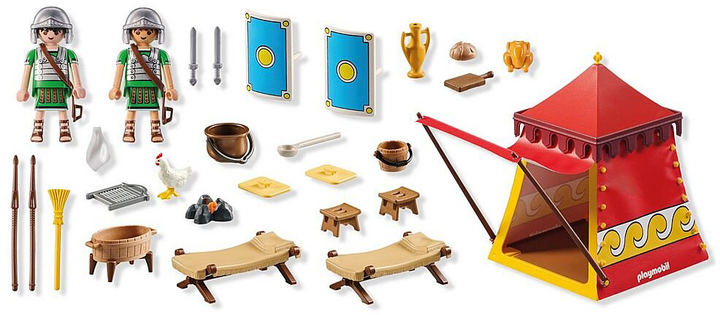 Дитячий ігровий набір Playmobil Asterix: Намет легіонерів 71829 (4008789718297) - зображення 3
