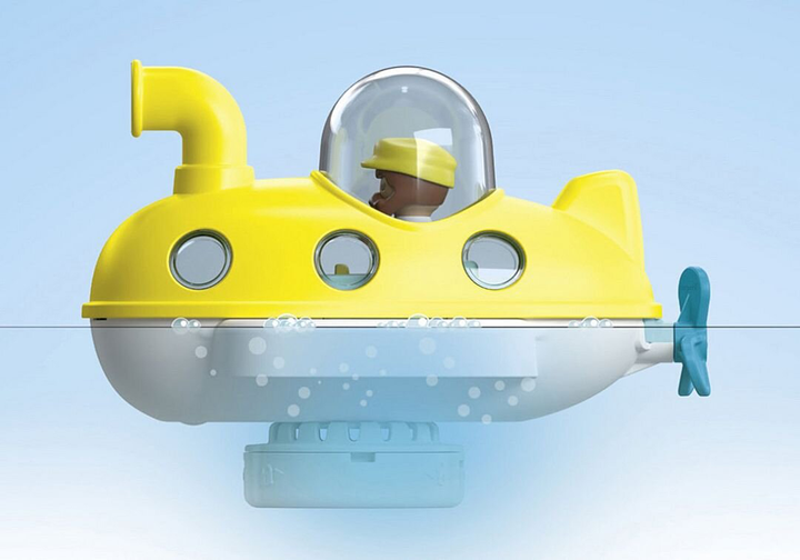 Zabawka do kąpieli Playmobil Junior Aqua & Tinti Kolorowa łódź podwodna 71440 (4008789714404) - obraz 7