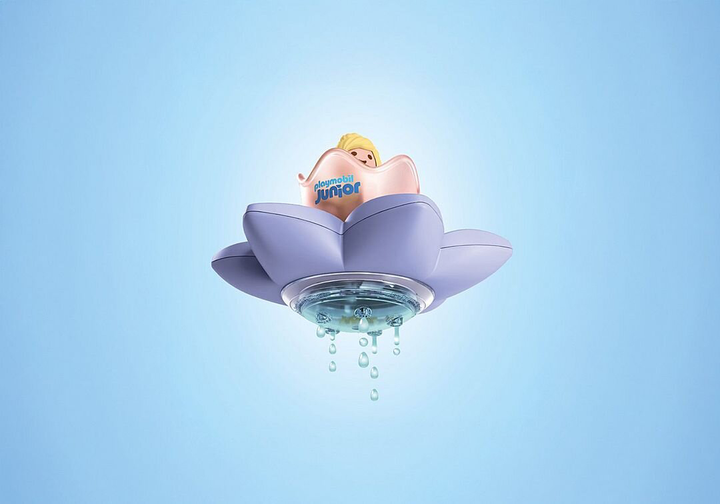 Набір дитячих іграшок Playmobil Junior Aqua & Disney: Дінь-Дінь та чарівна плаваюча квітка 71772 (4008789717726) - зображення 5