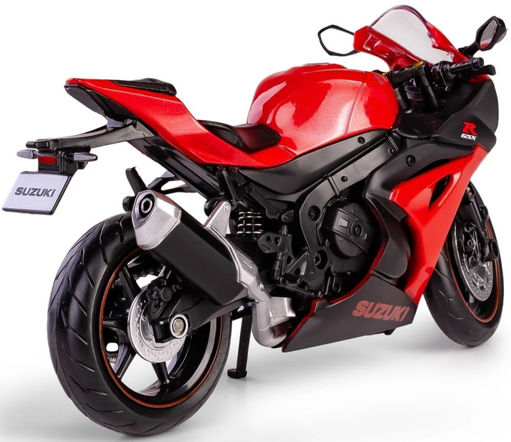 Motocykl Daffi RMZ Hobby SuzukiGSX reg red 1:12 (5905422081369) - obraz 4