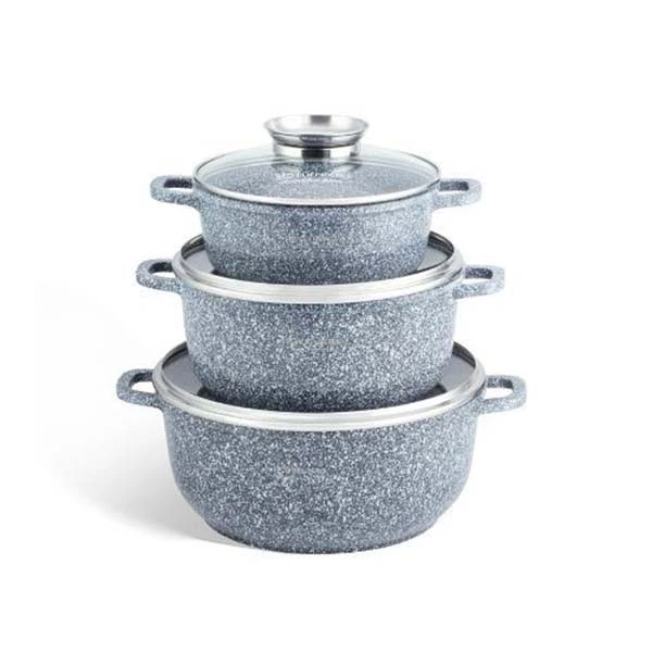 Набір каструль-казанів Edenberg 3 шт