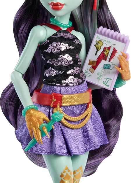 Lalka Mattel Monster High Jinafire Long HYV58 (0194735256310) - obraz 4
