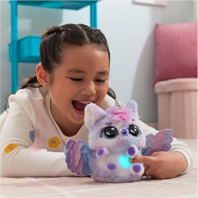 Interaktywna zabawka niespodzianka Spin Master Hatchimals Alive Mystery Hatch Pufficorn 6069132 (0778988509142) - obraz 5