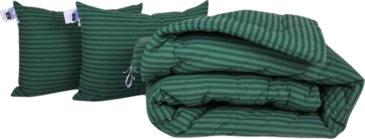 Набір MirSon №1022 Сolor Fun Line Ковдра зимова King Size 220х240 см 17-0612 Stripe Emerald Tencel + Дві подушки 50x70 см від Rozetka на платформі USKIDKA Акція на Набір MirSon №1022 Сolor Fun Line Ковдра зимова King Size 220х240 см 17-0612 Stripe Emerald Tencel + Дві подушки 50x70 см від Rozetka