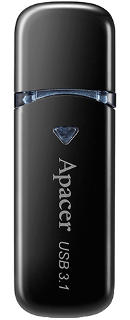 USB флеш накопичувач Apacer 32GB AH355 Black USB 3.0 (AP32GAH355B-1) - Фото 1 USB флеш накопичувач Apacer 32GB AH355 Black USB 3.0 (AP32GAH355B-1) - изображение 1