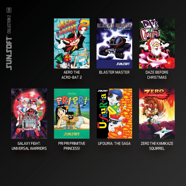 Гра Blaze Evercade Tab Plus Sunsoft Collection 2 (картридж) (5060990240454) - зображення 3