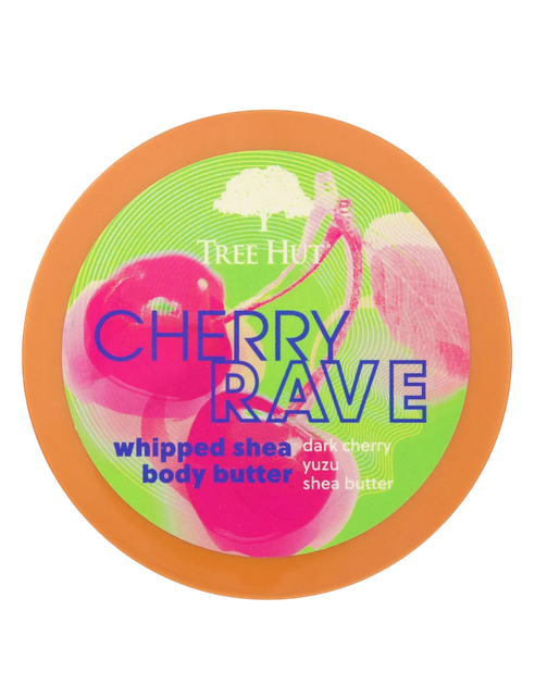 Баттер для тіла Tree Hut Cherry Rave Whipped Body Butter аромат темна вишня, 240 грам - зображення 3