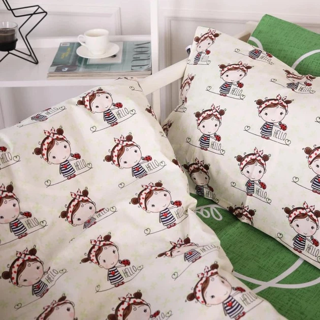 Простынь MirSon Бязь 20-0031 Ladybug 200x220 см (2200010283860) - Фото 3 Простынь MirSon Бязь 20-0031 Ladybug 200x220 см (2200010283860) - изображение 3