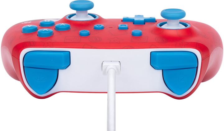 Геймпад PowerA NSW ENH Nintendo Switch Wired Controller - Woo Hoo Mario (0617885025815) - зображення 6