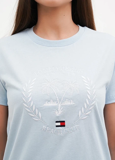 Жіноча футболка Tommy Hilfiger Beach Club 706-6020BLE S - зображення 4