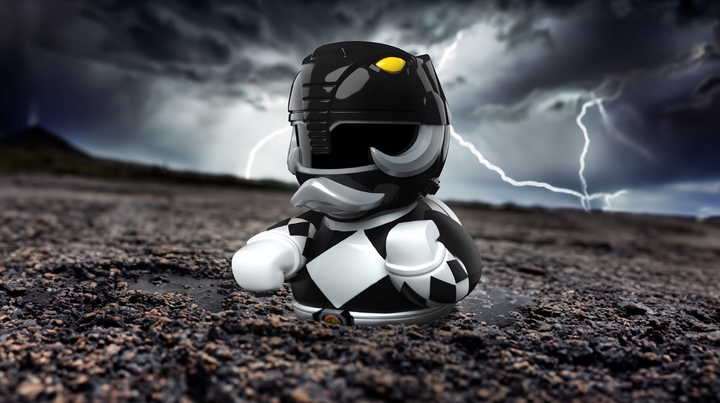 Колекційна фігурка каченя Numskull Tubbz Limited Edition Power Rangers: Black Ranger 5 (5056280440833) - зображення 5
