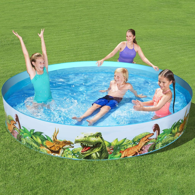 Basen rozporowy Bestway 224 x 46 cm 1612 l 35868 (6941607347669) - obraz 4