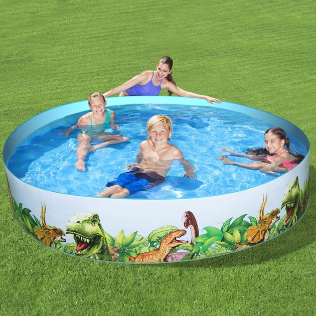 Basen rozporowy Bestway 224 x 46 cm 1612 l 35868 (6941607347669) - obraz 5