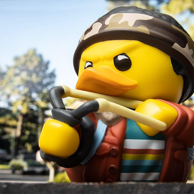 Kolekcjonerska figurka kaczuszka Numskull Tubbz Cosplaying Ducks Stranger Things: Lucas Sinclair 5 (5056280444145) - obraz 7