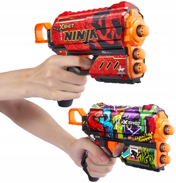 Zestaw wyrzutni Yuru Skins Flux 2 szt + 16 strzałek (193052039958) - obraz 4