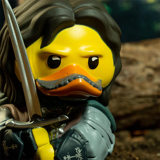 Kolekcjonerska figurka kaczuszka Numskull Tubbz Boxed Edition Lord of the Rings: Aragorn 7 (5056280455554) - obraz 5