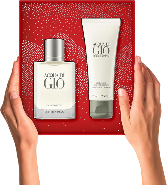 Zestaw męski Giorgio Armani Acqua Di Gio Woda toaletowa 50 ml + Żel pod prysznic 75 ml (3614274336917) - obraz 3