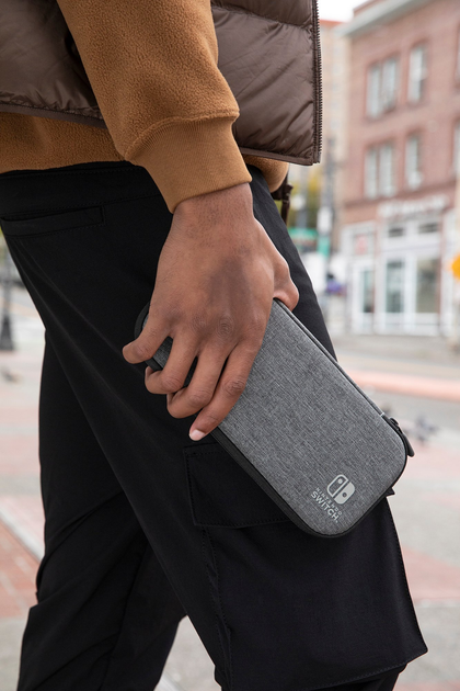 Etui PowerA Slim Case for Nintendo Switch Charcoal (0617885027246) - obraz 10