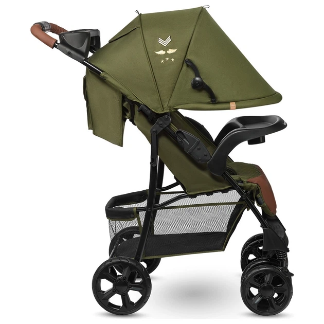 Коляска Lionelo Emma Plus Forest Green (LO-EMMA PLUS FOREST GREEN) - Фото 5 Коляска Lionelo Emma Plus Forest Green (LO-EMMA PLUS FOREST GREEN) - зображення 5