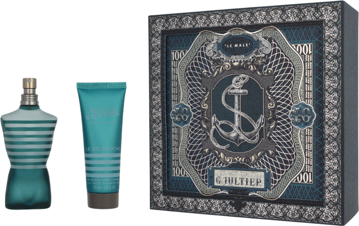 Zestaw męski Jean Paul Gaultier Le Male Woda toaletowa 75 ml + Żel pod prysznic 75 ml (8435415092562) - obraz 4