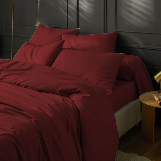 Простирадло на гумці MirSon Soft Elegance №19-1655 Garnet 70х190 см від Rozetka на платформі USKIDKA Акція на Простирадло на гумці MirSon Soft Elegance №19-1655 Garnet 70х190 см від Rozetka