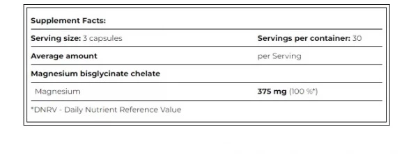 Магний хелат Amix MagneChel Magnesium Chelate 90 веган капсул (8594046790244) - изображение 2