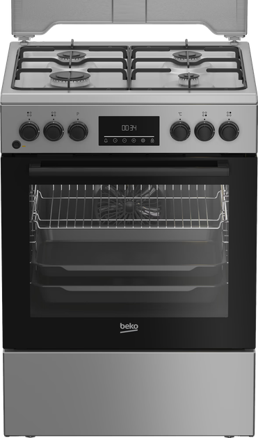 Комбінована плита Beko FBM62320SDS (7081969) - Фото 1 Комбінована плита Beko FBM62320SDS (7081969) - изображение 1